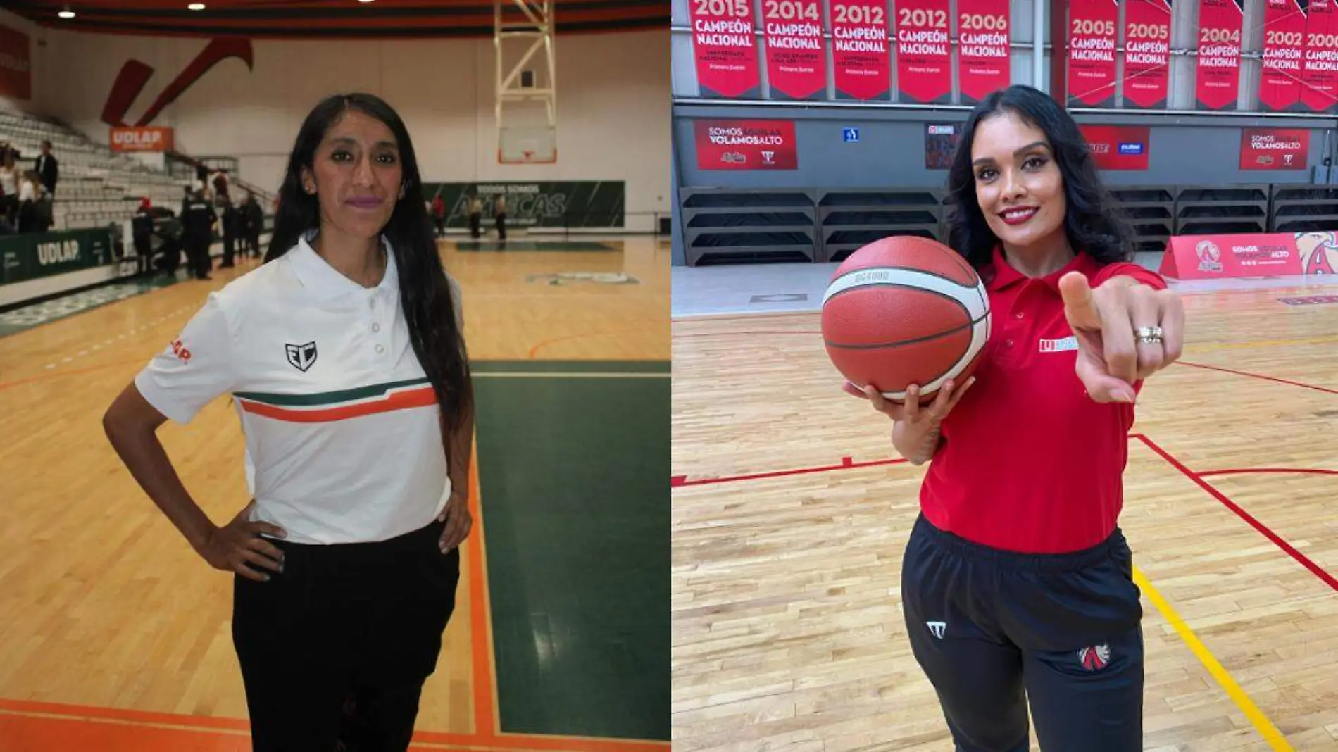 mujeres en el baloncesto estudiantil